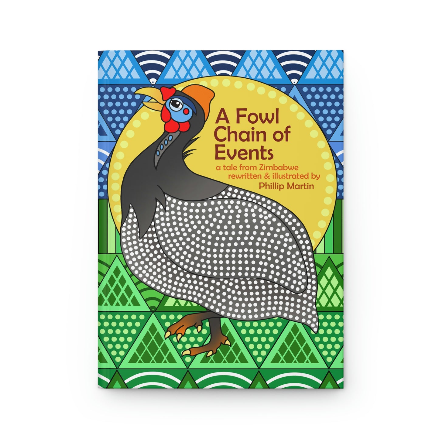 A Fowl Chain of Events Hardcover Journal Matte