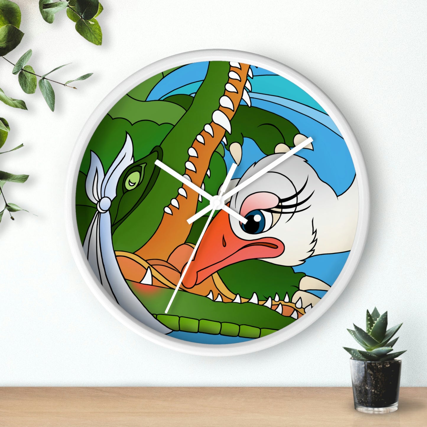 Once Upon Southern Africa! Wall Clock