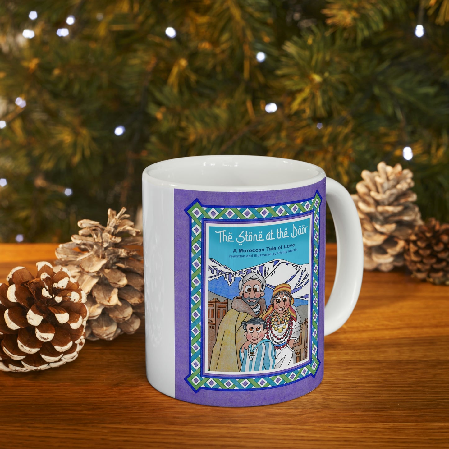 The Stone at the Door!! Ceramic Mug 11oz