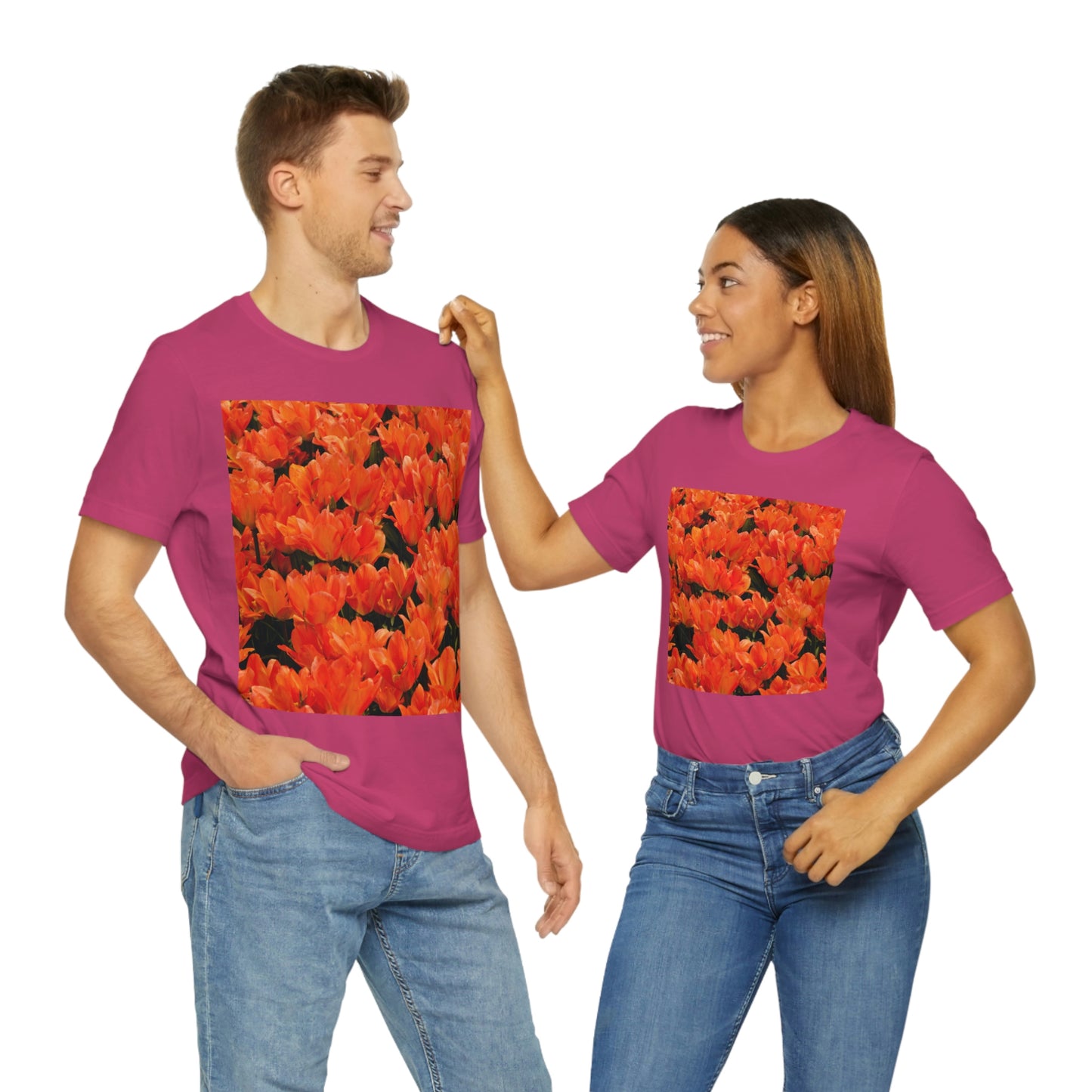 Flowers 03 Unisex Jersey Short Sleeve Tee