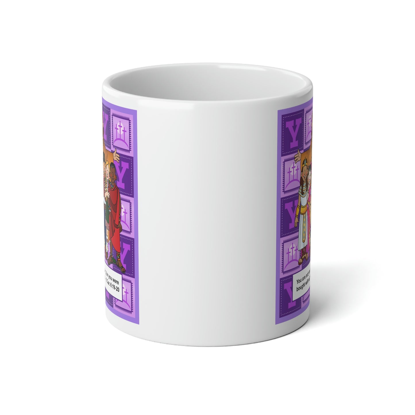 The Bible as Simple as ABC Y Jumbo Mug, 20oz