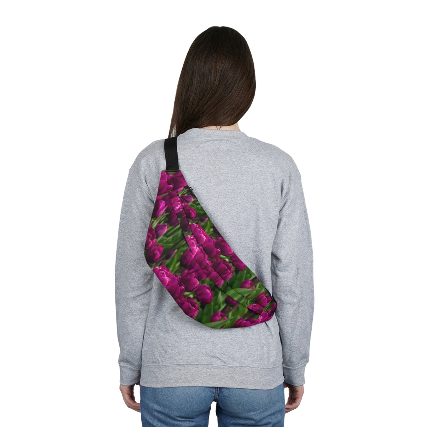 Flowers 09 Large Fanny Pack