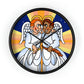 Hark and Harold Angel Sing Wall clock