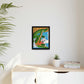 Once Upon Southern Africa! Matte Canvas, Black Frame