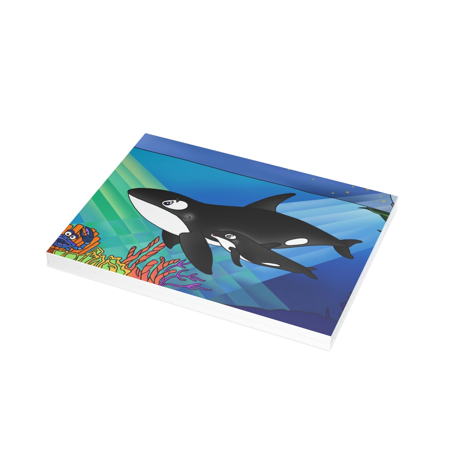 Orcas Greeting Card Bundles (envelopes not included)