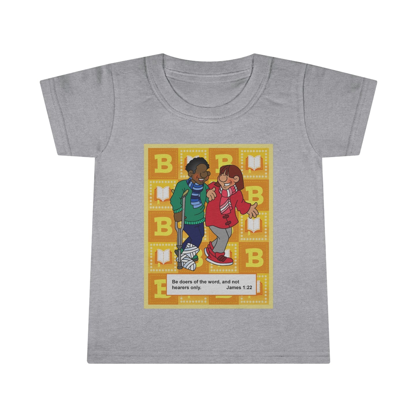 The Bible as Simple as ABC B Toddler T-shirt