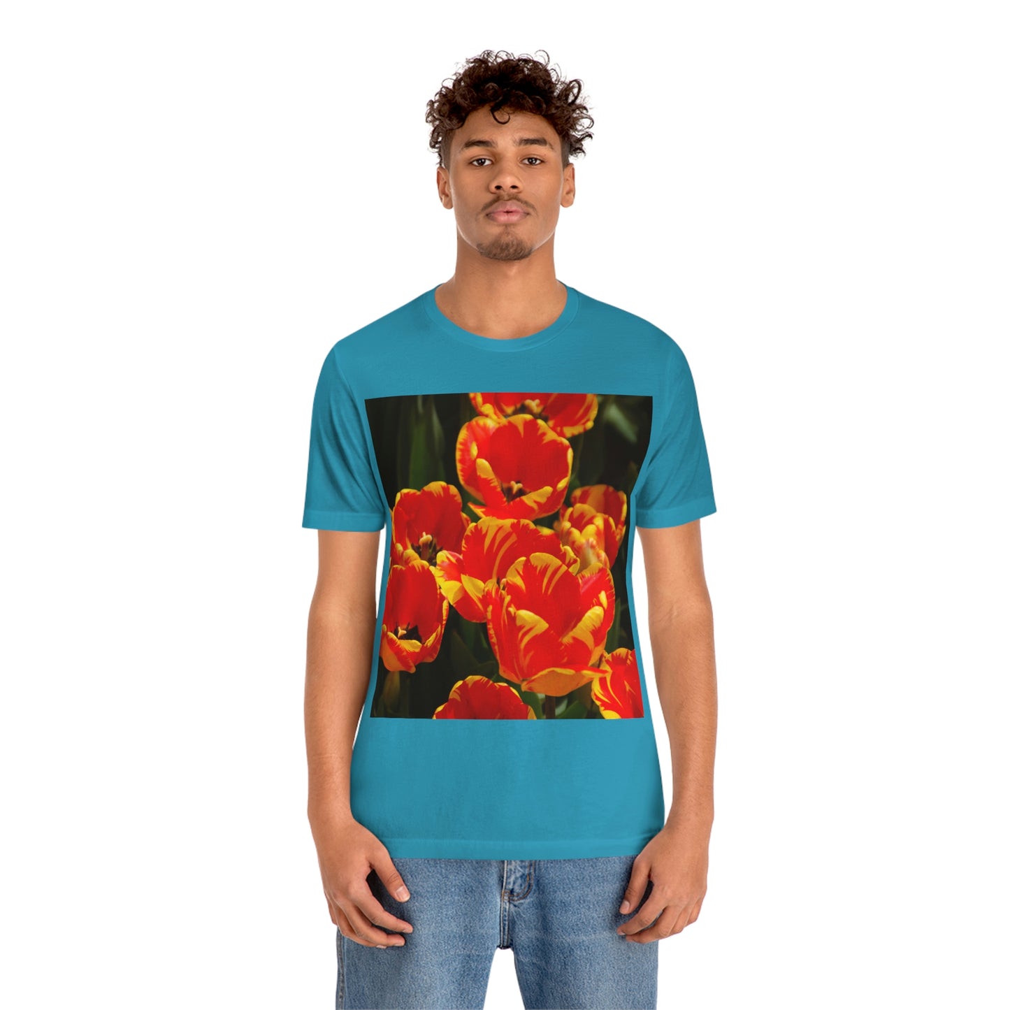 Flowers 19 Unisex Jersey Short Sleeve Tee