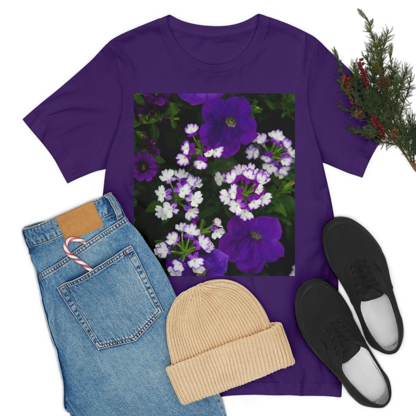 Flowers 04 Unisex Jersey Short Sleeve Tee