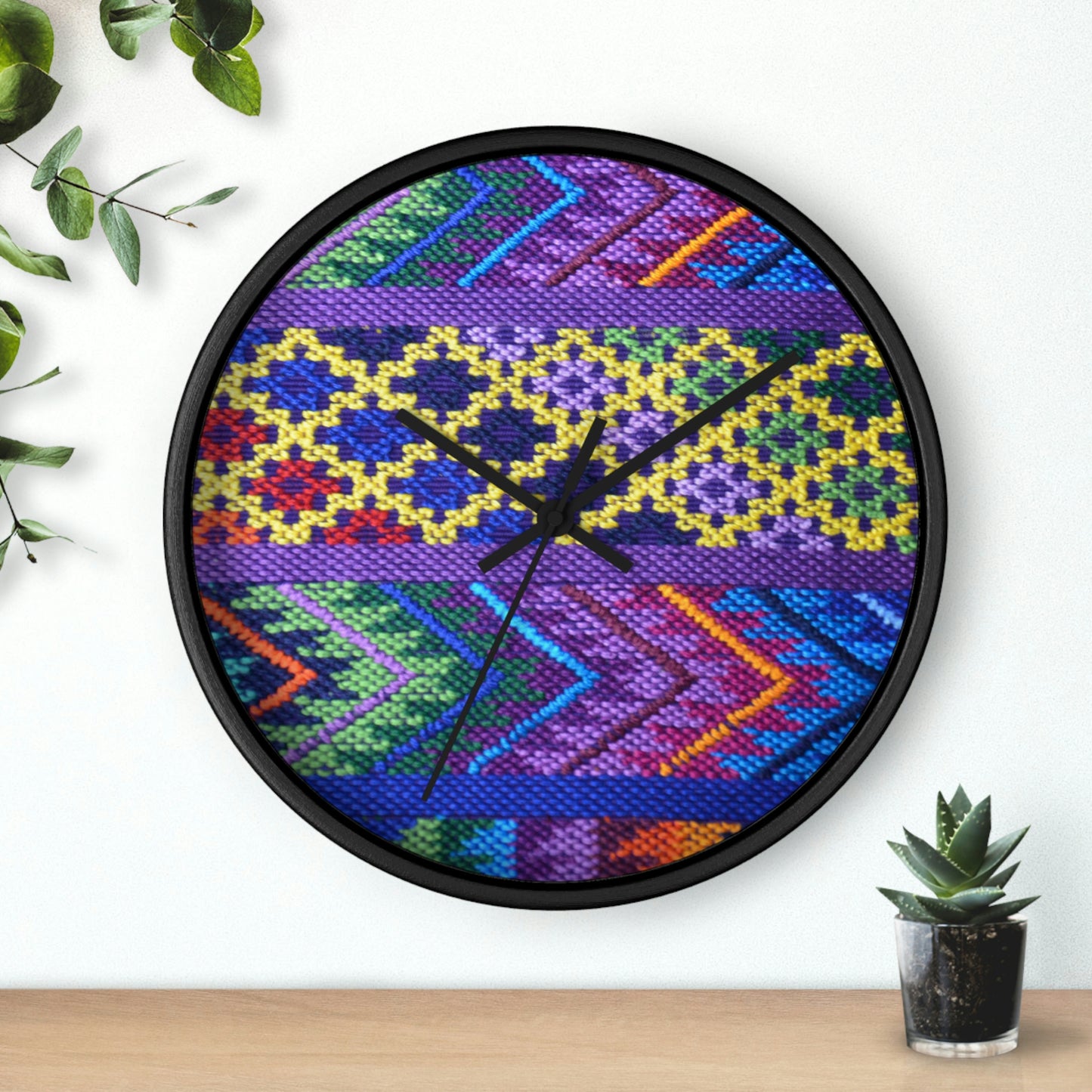 A Pack of Lies Fabric!!! Wall Clock