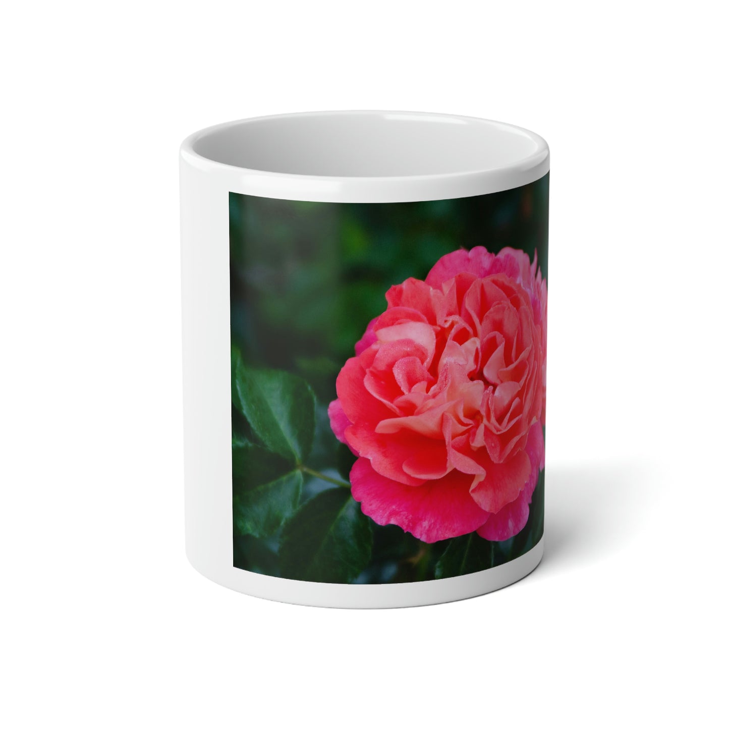 Flowers 08 Jumbo Mug, 20oz