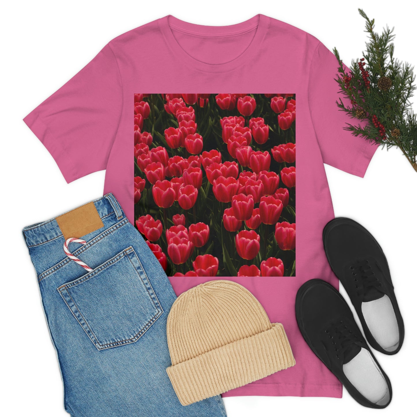 Flowers 24 Unisex Jersey Short Sleeve Tee