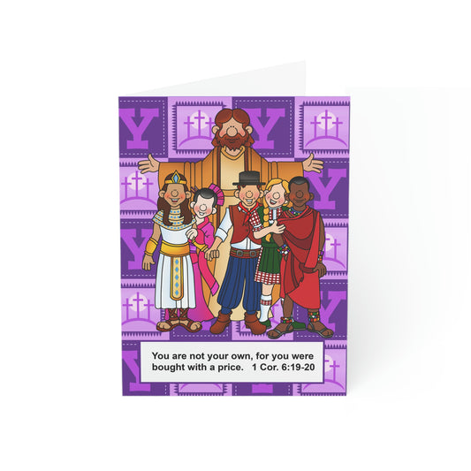 The Bible as Simple as ABC Y Greeting Cards (1, 10, 30, and 50pcs)