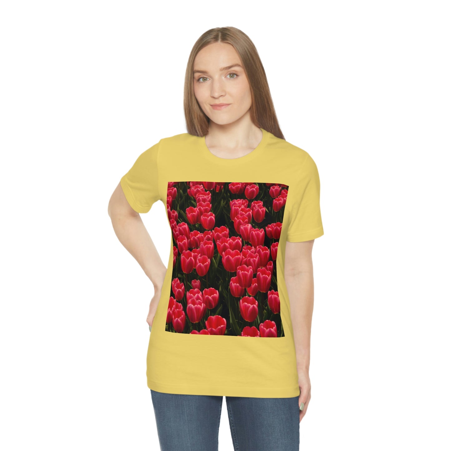 Flowers 24 Unisex Jersey Short Sleeve Tee