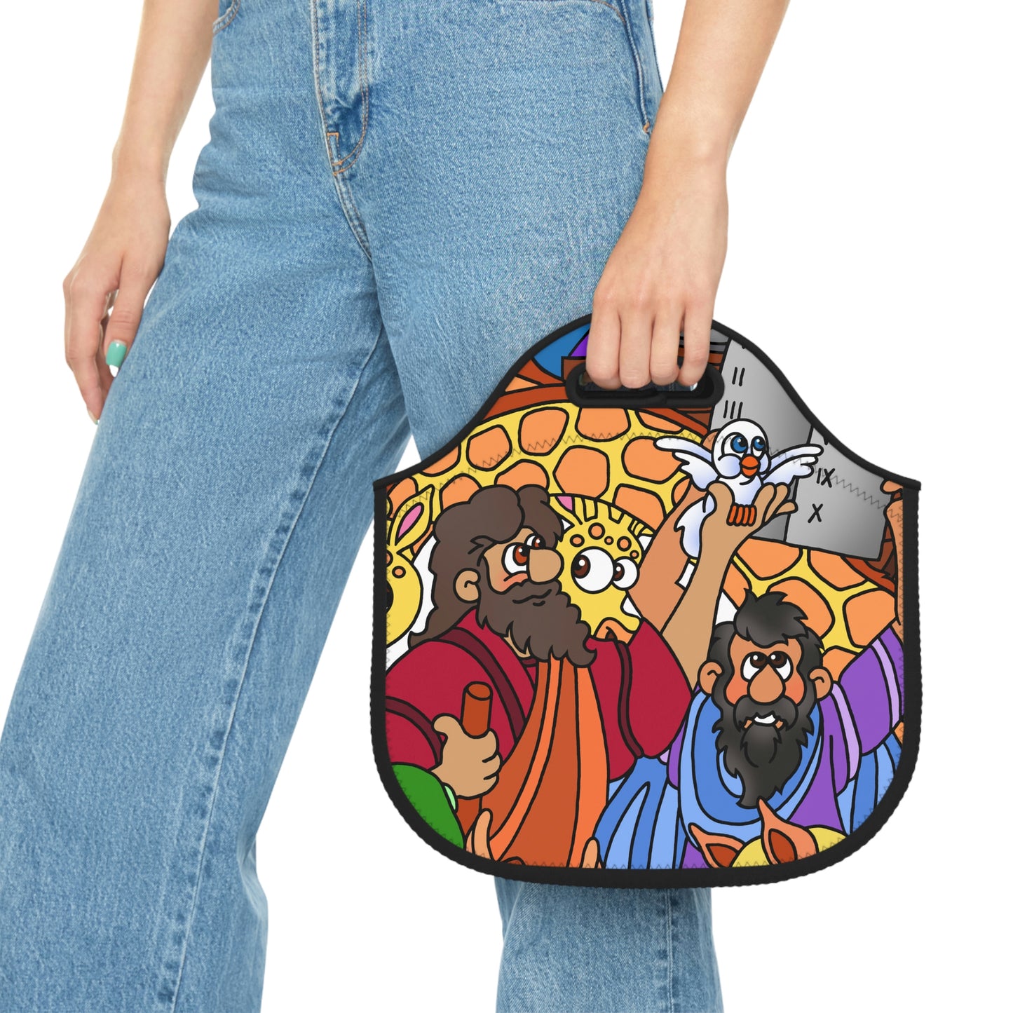 Hark and Harold Angel Sing! Neoprene Lunch Bag