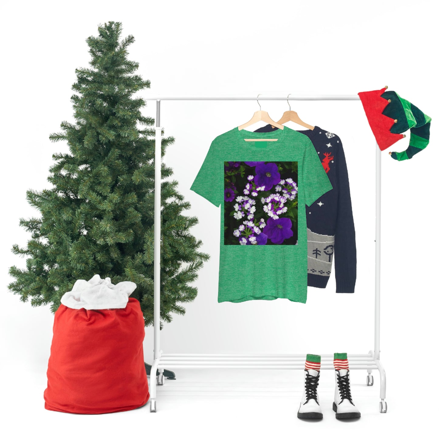 Flowers 04 Unisex Jersey Short Sleeve Tee