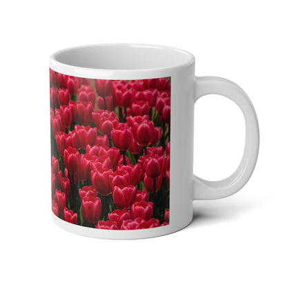 Flowers 15 Jumbo Mug, 20oz