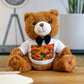 Flowers 19 Teddy Bear with T-Shirt