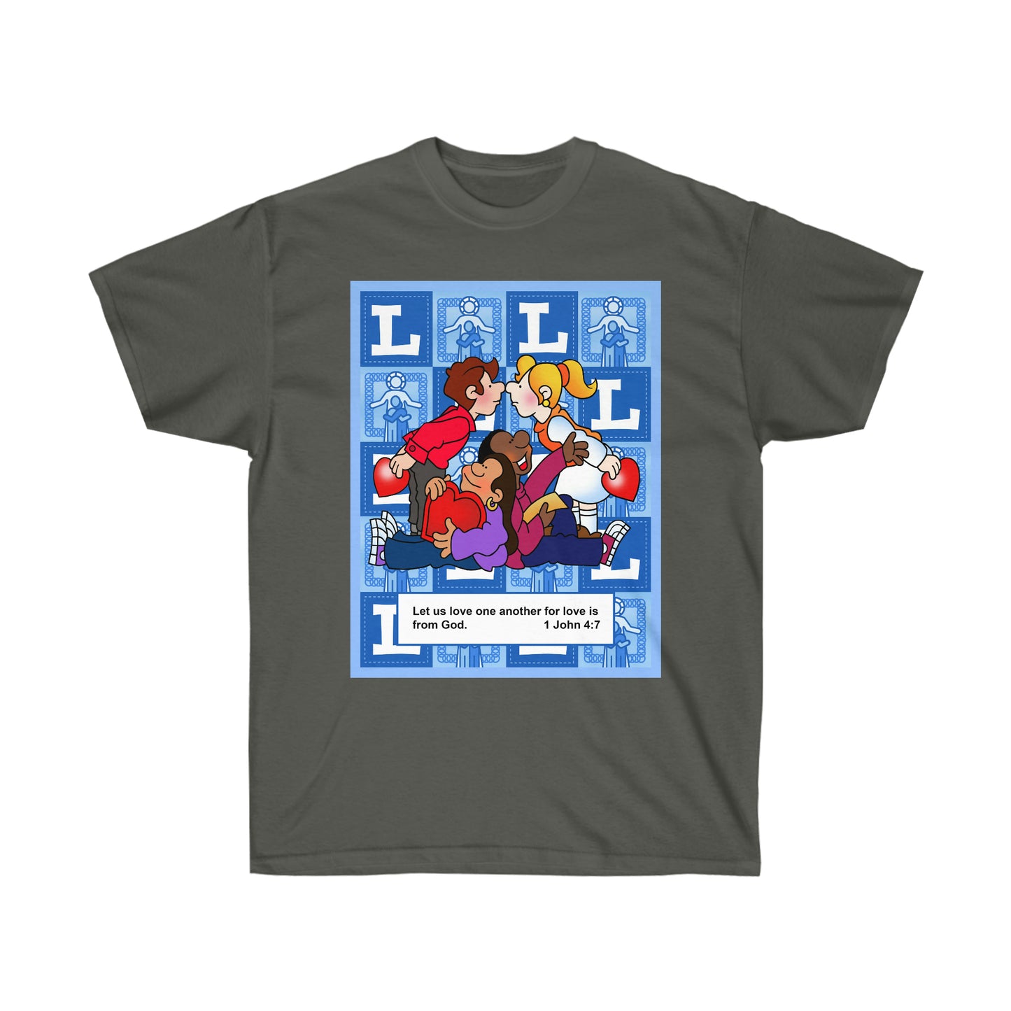 The Bible as Simple as ABC L Unisex Ultra Cotton Tee