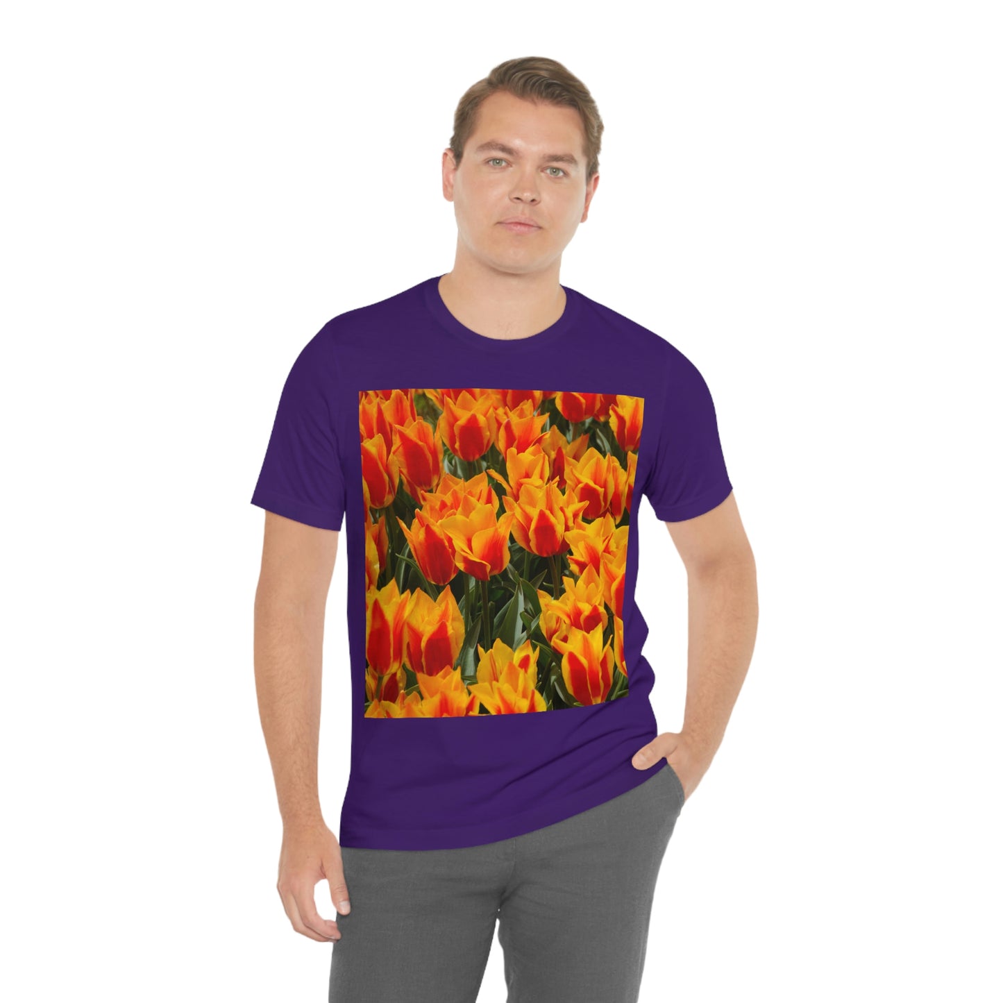 Flowers 18 Unisex Jersey Short Sleeve Tee