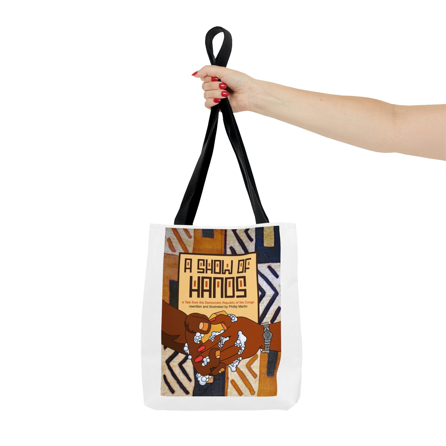 A Show of Hands AOP Tote Bag