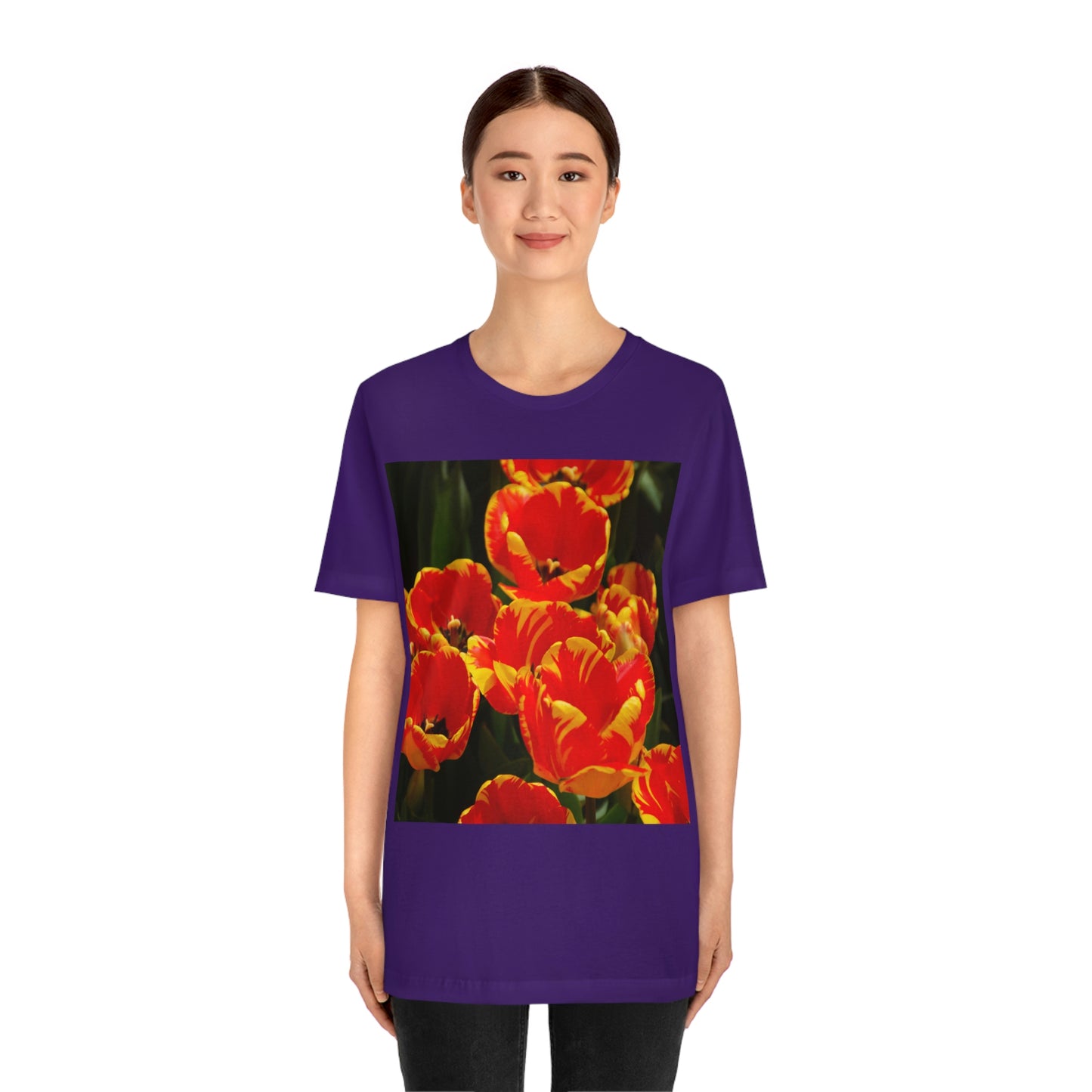 Flowers 19 Unisex Jersey Short Sleeve Tee