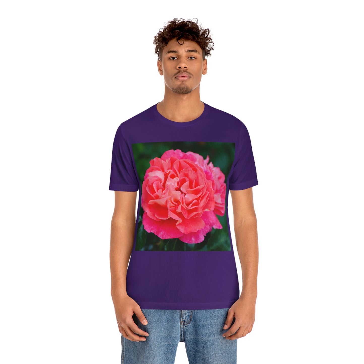 Flowers 08 Unisex Jersey Short Sleeve Tee