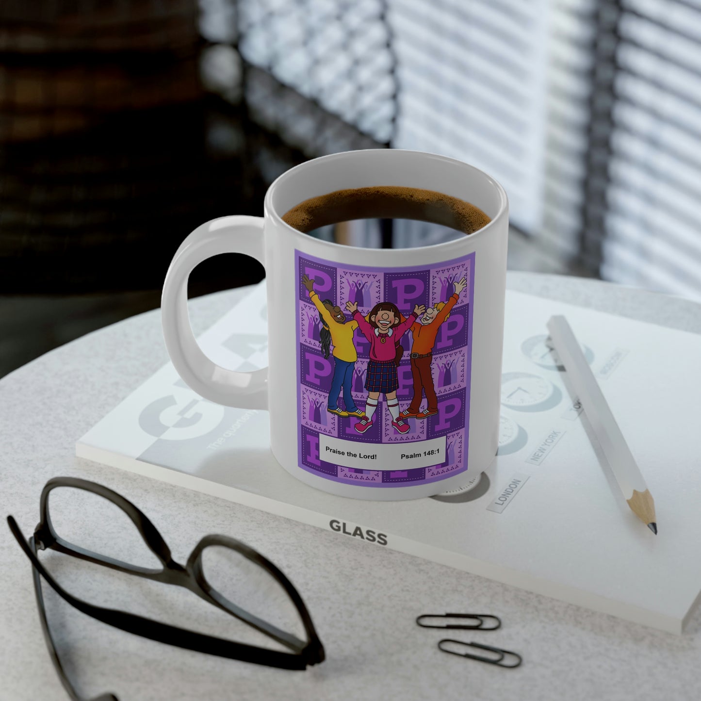 The Bible as Simple as ABC P Jumbo Mug, 20oz