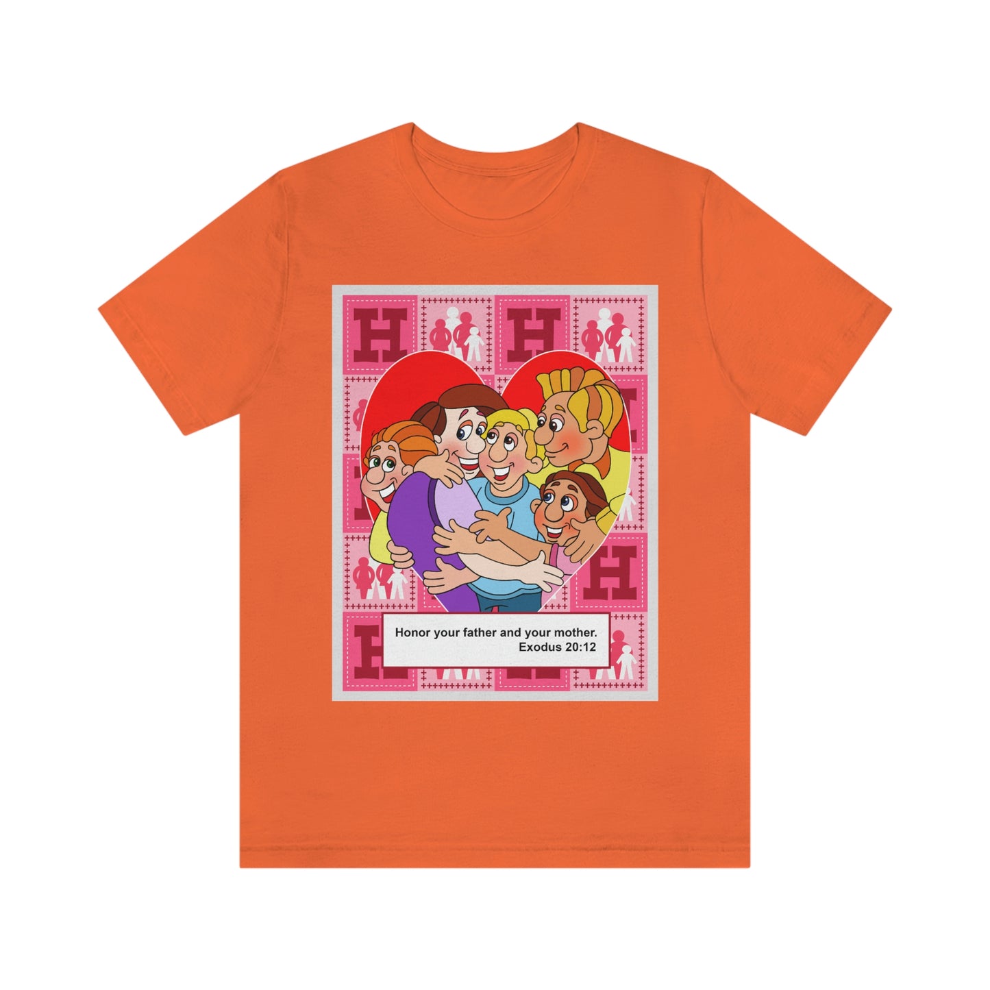 The Bible as Simple as ABC H Unisex Jersey Short Sleeve Tee