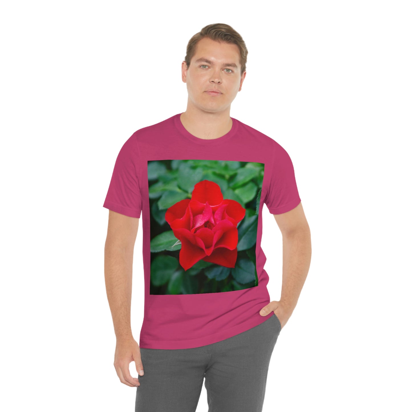 Flowers 07 Unisex Jersey Short Sleeve Tee
