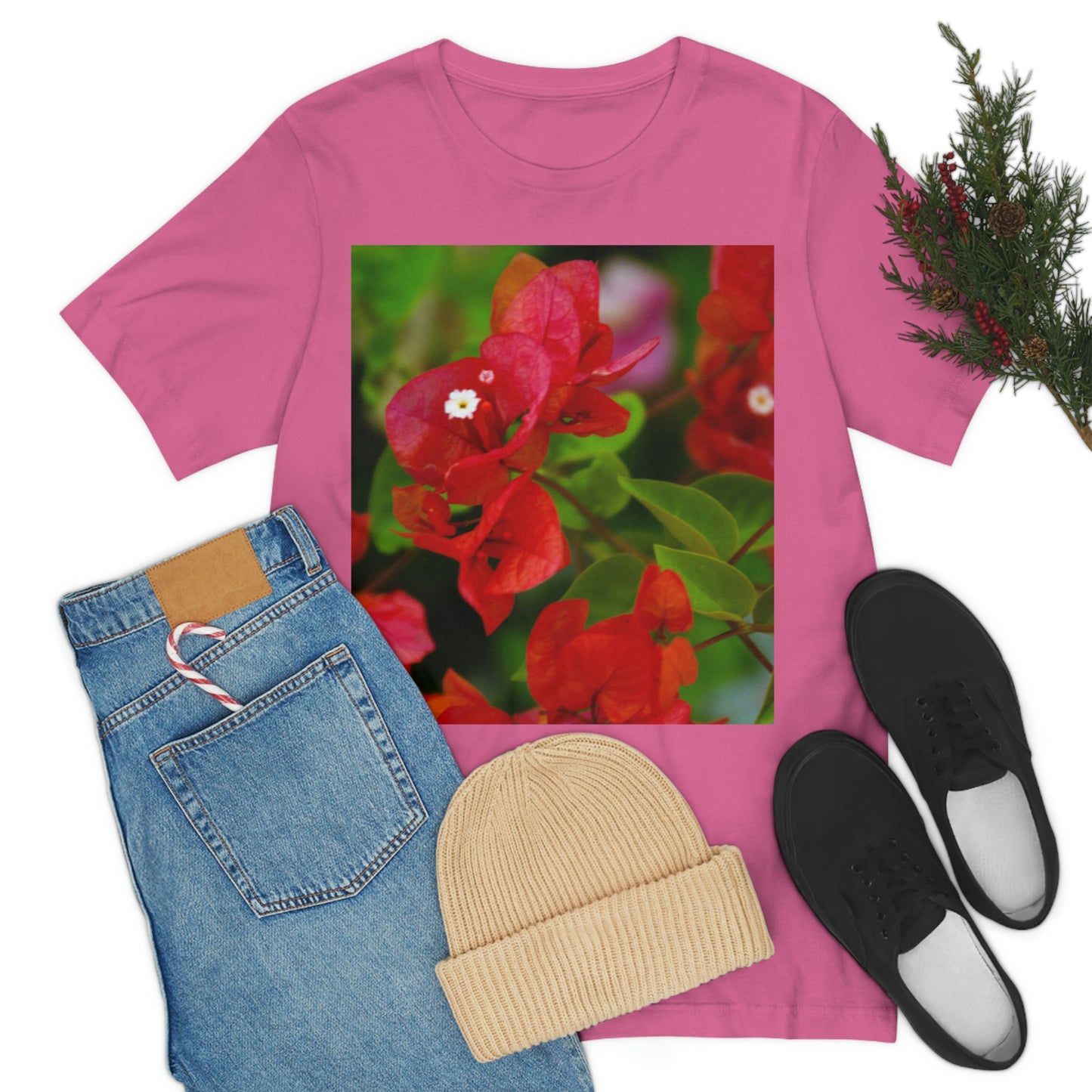 Flowers 28 Unisex Jersey Short Sleeve Tee