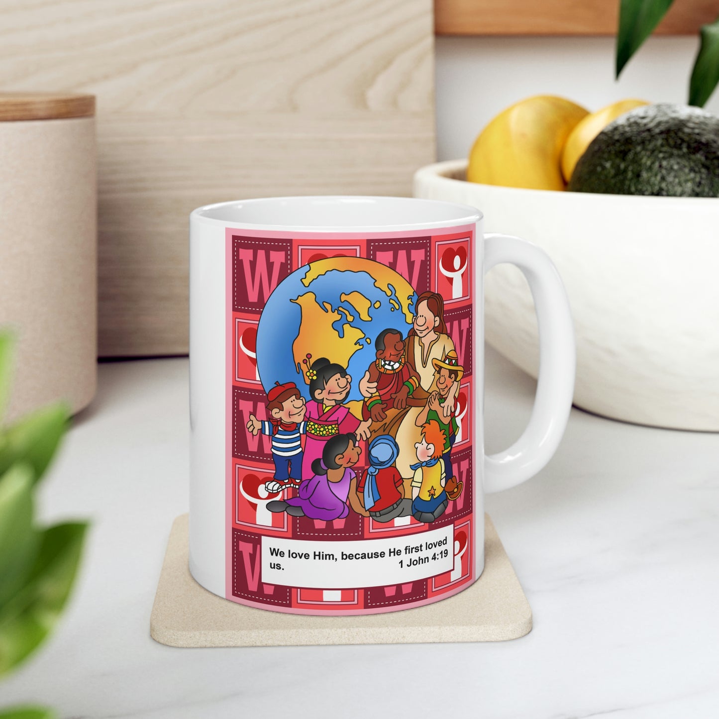 The Bible as Simple as ABC W Ceramic Mug 11oz