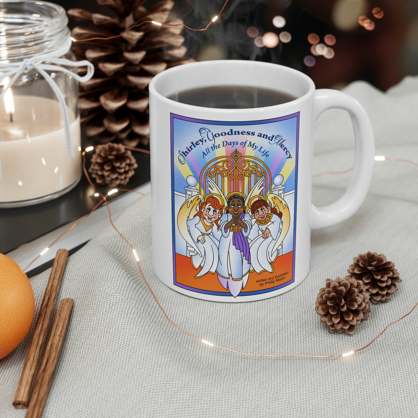 Shirley, Goodness, and Mercy Ceramic Mug 11oz