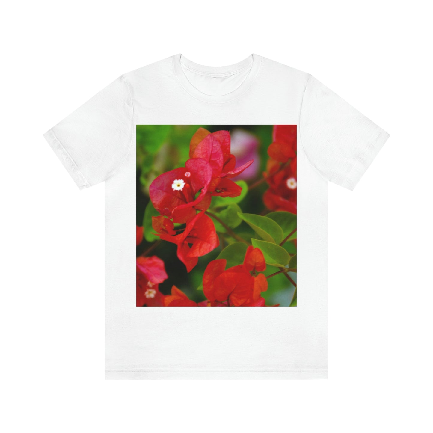 Flowers 28 Unisex Jersey Short Sleeve Tee