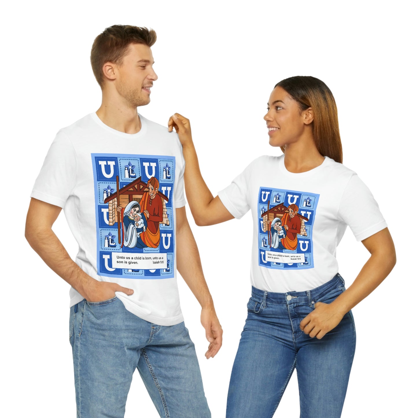 The Bible as Simple as ABC U Unisex Jersey Short Sleeve Tee