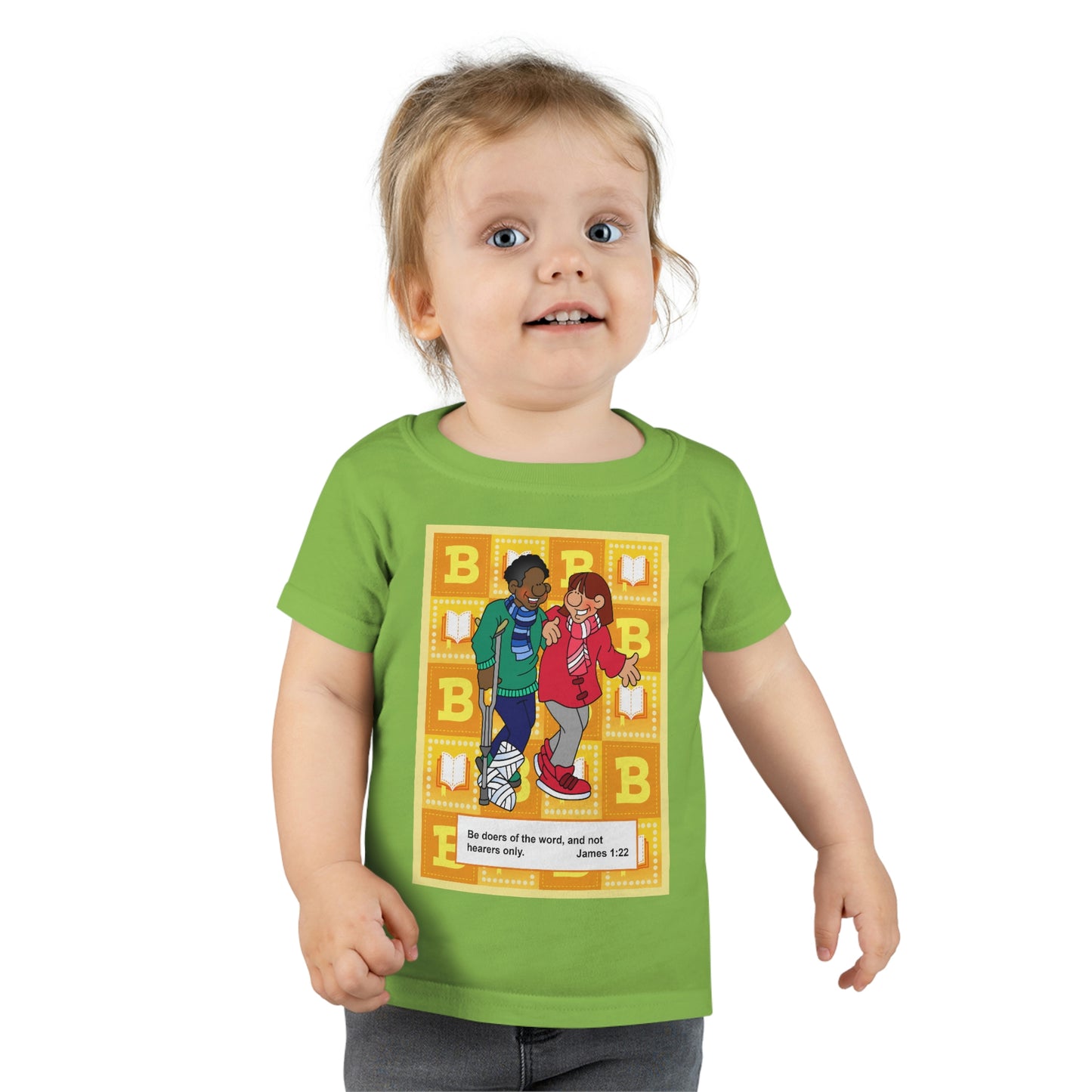 The Bible as Simple as ABC B Toddler T-shirt