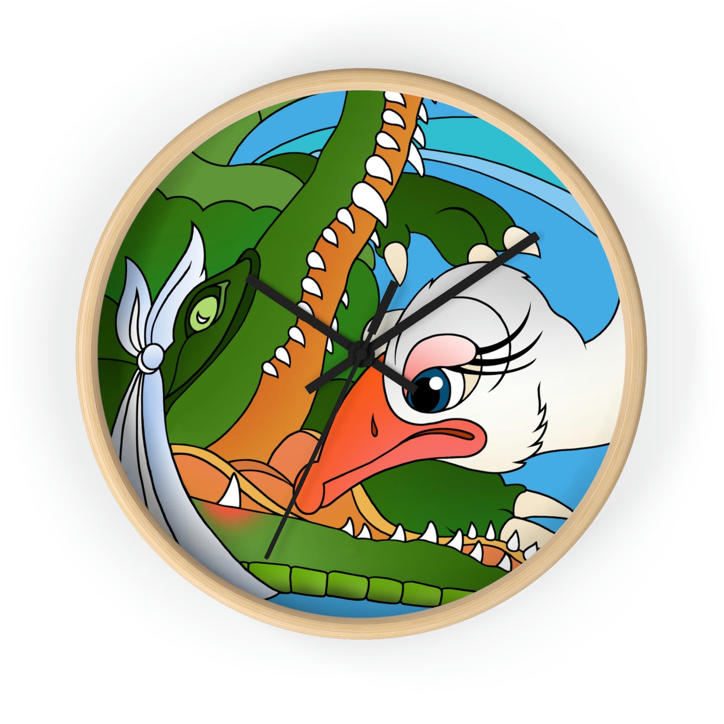 Once Upon Southern Africa! Wall Clock