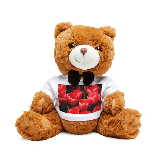Flowers 08 Teddy Bear with T-Shirt