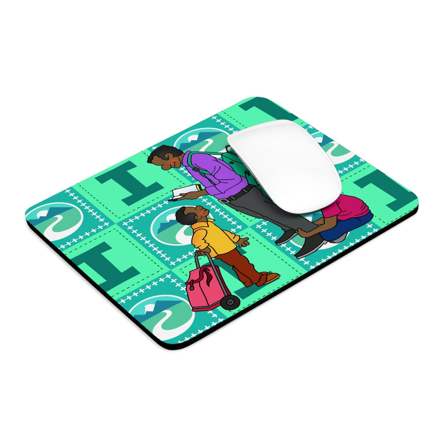 The Bible as Simple as ABC I Rectangle Mouse Pad