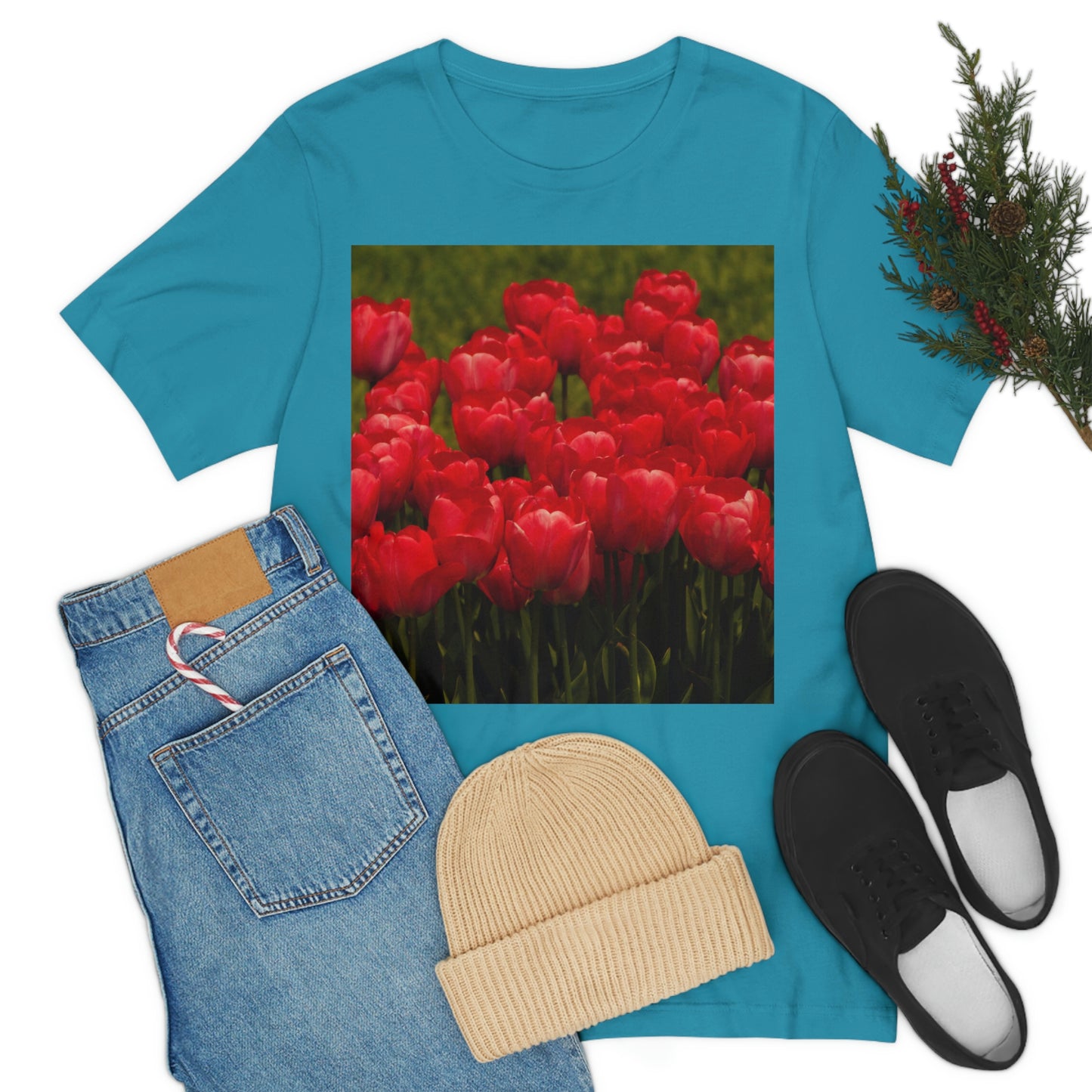 Flowers 22 Unisex Jersey Short Sleeve Tee