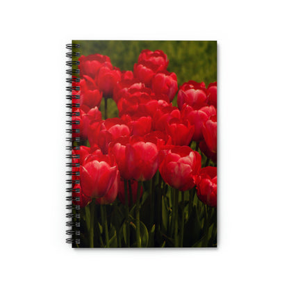 Flowers 22 Spiral Notebook - Ruled Line