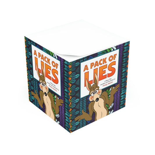 A Pack of Lies Note Cube