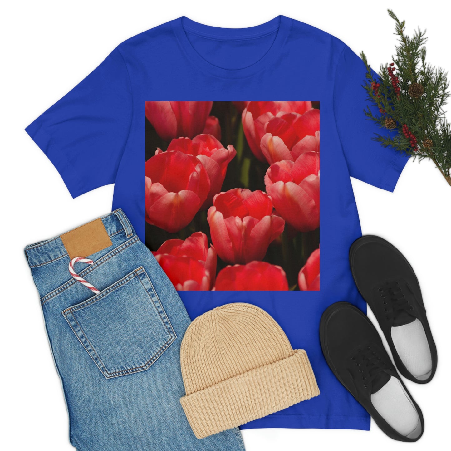 Flowers 09 Unisex Jersey Short Sleeve Tee