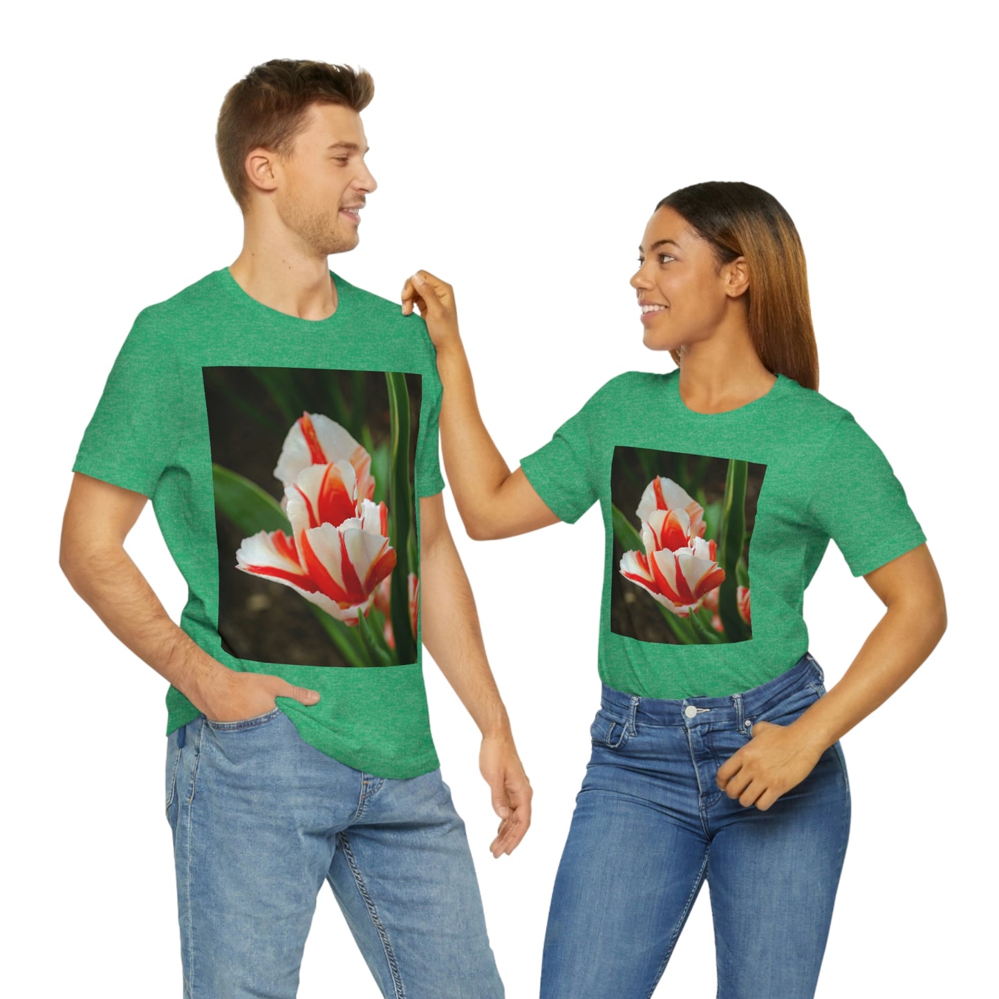 Flowers 06 Unisex Jersey Short Sleeve Tee