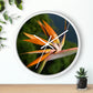 Flowers 26 Wall Clock