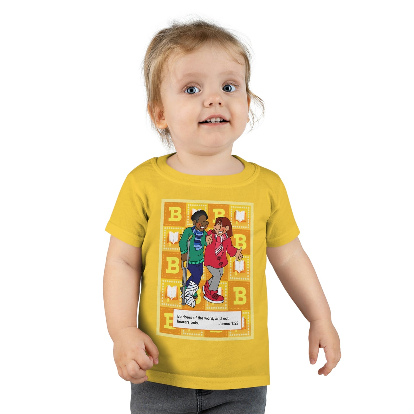 The Bible as Simple as ABC B Toddler T-shirt