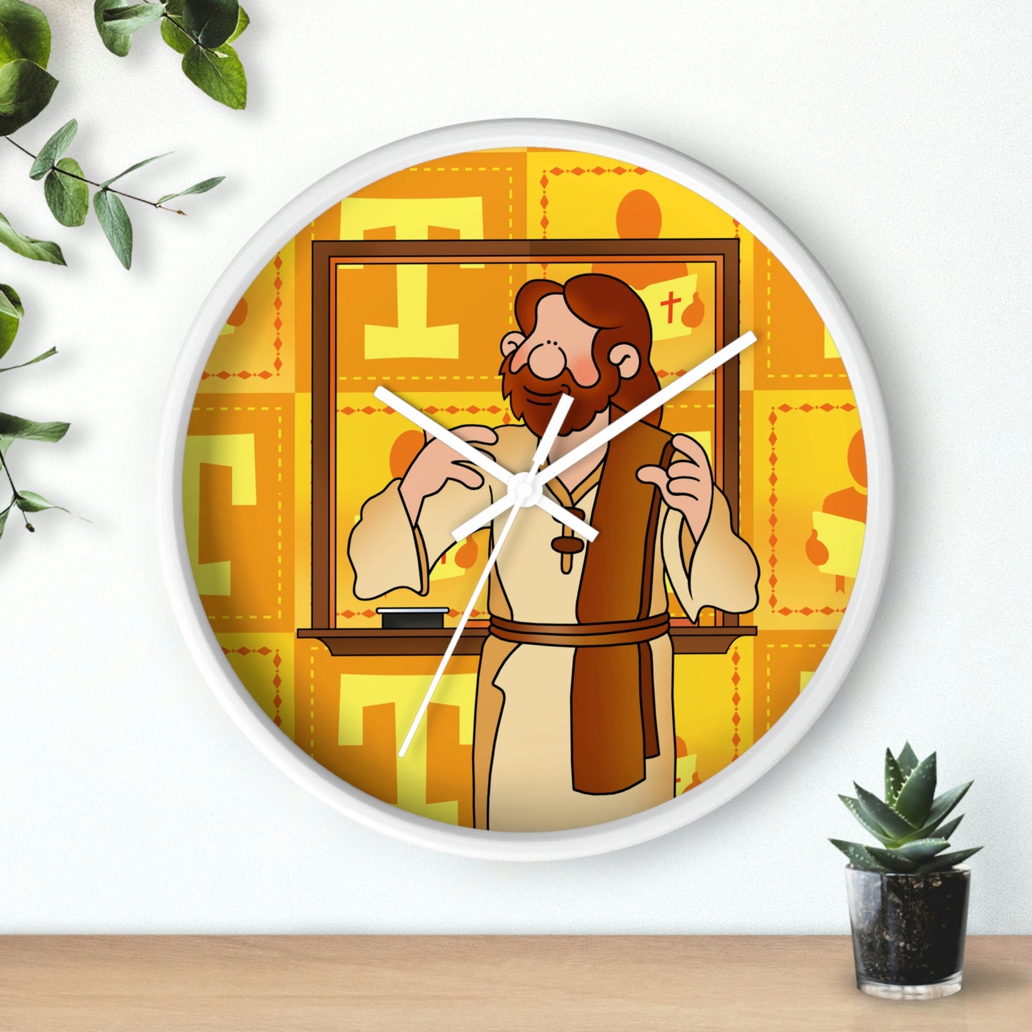 The Bible as Simple as ABC T Wall Clock