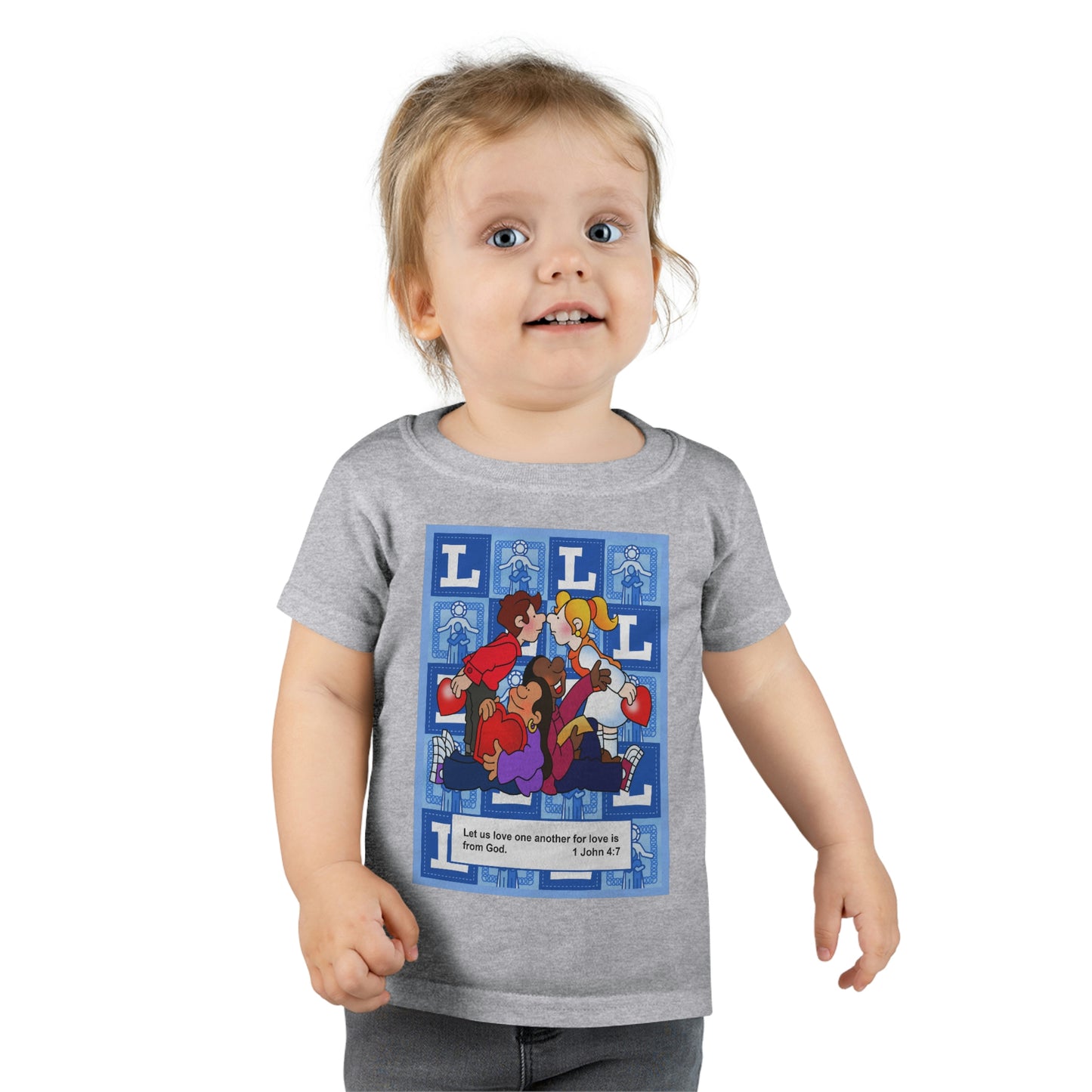 The Bible as Simple as ABC L Toddler T-shirt