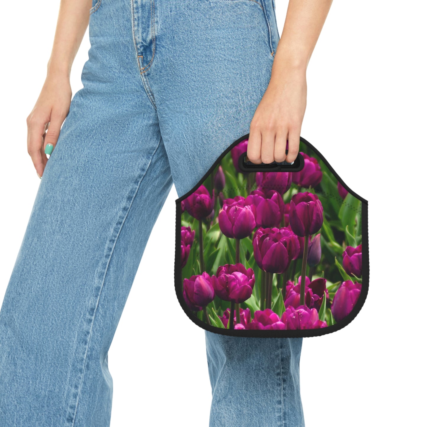 Flowers 20 Neoprene Lunch Bag