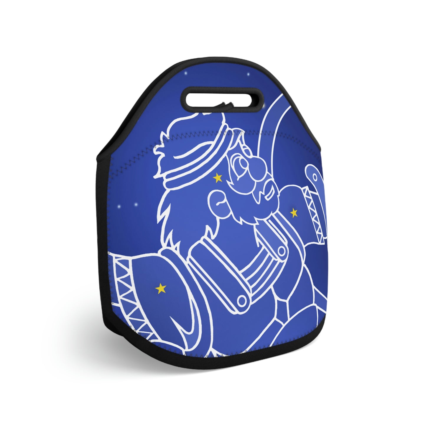 Triple Gratitude with Assorted Monsters! Neoprene Lunch Bag