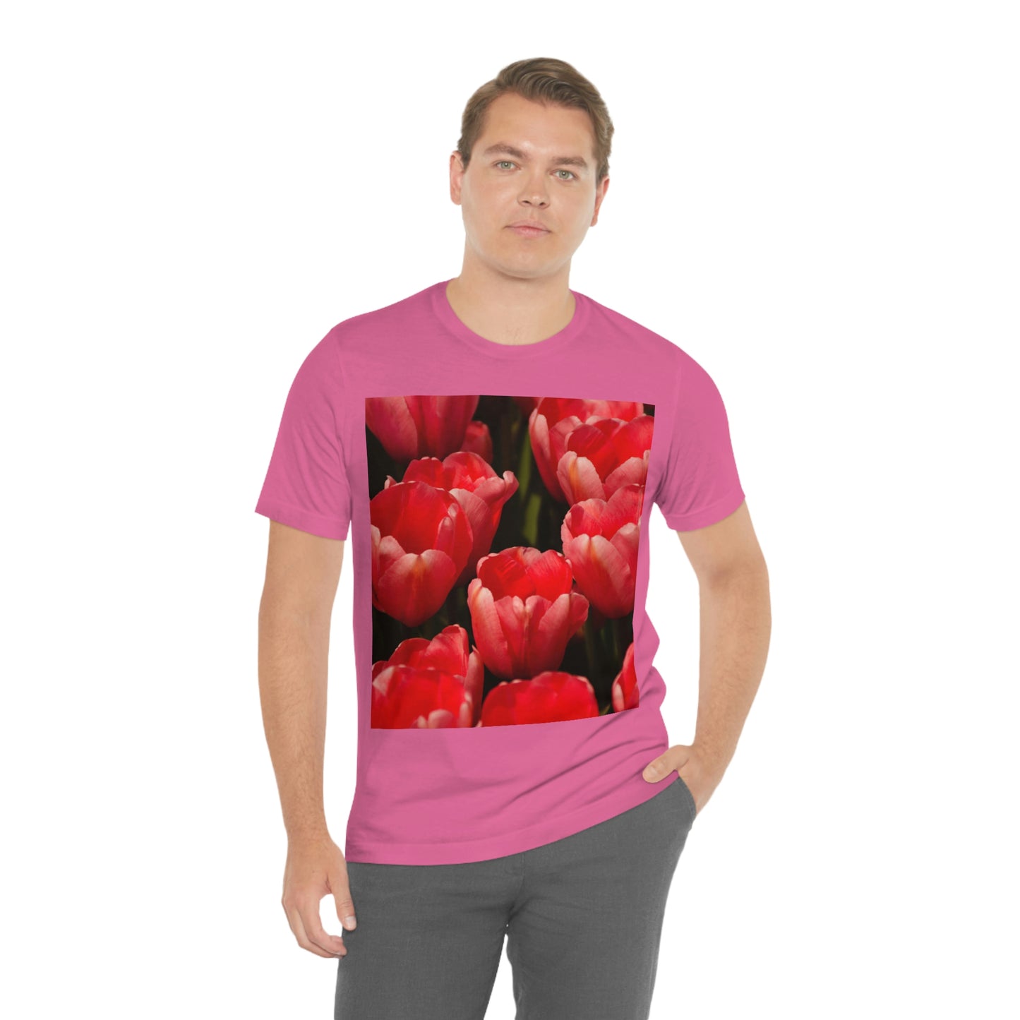 Flowers 09 Unisex Jersey Short Sleeve Tee